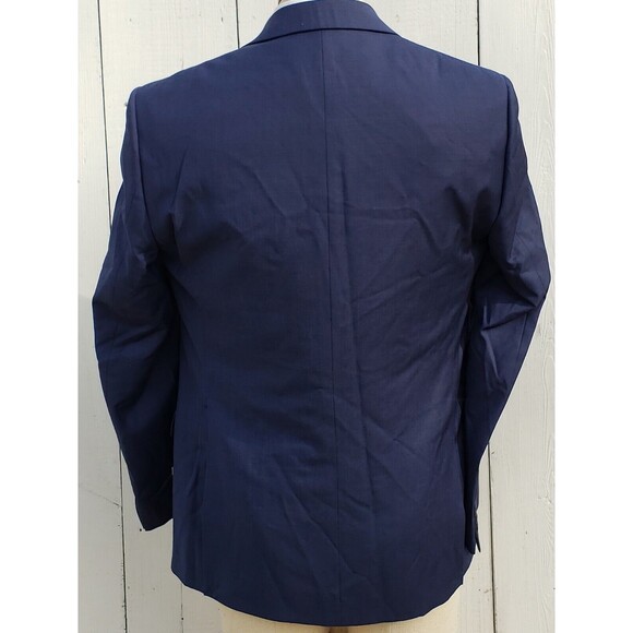 Calvin Klein Slim Fit Infinite Stretch Suit Jacket 44L Blue JACKET ONLY - Picture 14 of 16